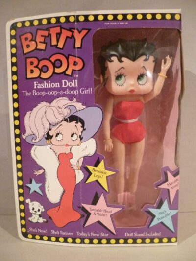 BETTY BOOP - MARTY TOY - 1985 - IN BOX - 29CM