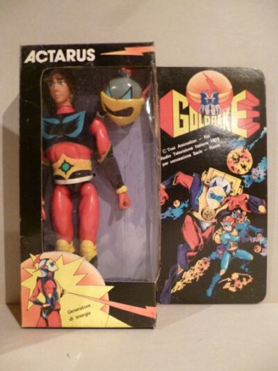 ACTARUS FABIANPLASTICA 1978 TOEI ANIMATION - IN BOX - 21CM