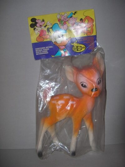 BAMBI DELACOSTE MADE IN FRANCE W.D.P.   - IN BLISTER  - 1970  - 30CM