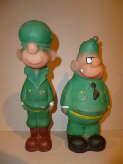 BEETLEY BAILEY & SGT. SNORKEL - ANNI’70 - 20-21CM