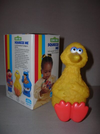 BIG BIRD CBS TOYS MUPPETS INC. 1983 - IN BOX - 13CM