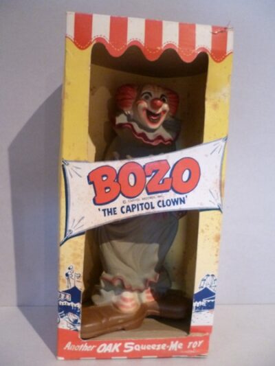 BOZO (BAGONGHI) THE OAK RUBBER COMPANY USA -ANNI’60 - IN BOX - 22CM