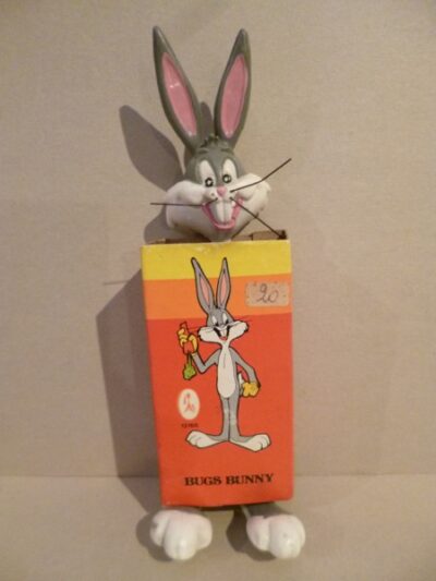 BUGS BUNNY FLEXY - W.BROS CEPPIRATTI 1979 - IN BLISTER -18CM