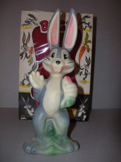 BUGS BUNNY - THE DAK RUBBER CO. RAVENNA OHIO USA W.BROS- IN BOX - 20CM