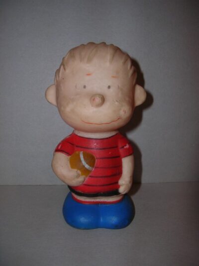 CHARLIE BROWN CON PALLA DA RUGBY - ANNI’80 - 12CM