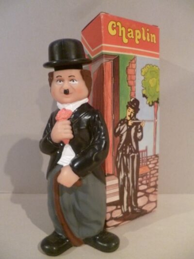 CHARLIE CHAPLIN BRASTAIFA BUBBLES INC. IN BOX - 1985 - 20CM