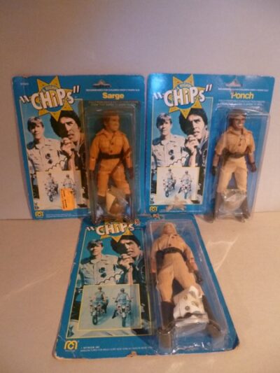 CHIPS ACTION FIGURE MEGO SERIE COMPLETA 3PZ 1977 20CM IN BLISTER (VI+).JPG