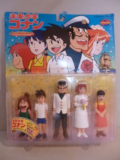 CONAN - SET PLANET TOYS NIPPON ANIMATION - MADE IN CHINA - 9-12 CM