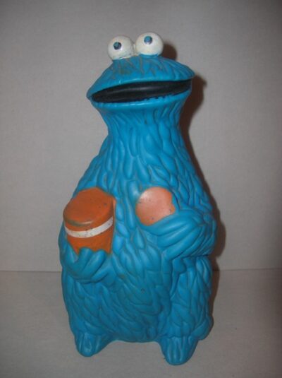 COOKIE MONSTER MADE IN ITALY MUPPETS INC. 1971-1978 - 20CM