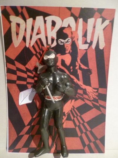 DIABOLIK ASTORINA (plastica soffiata) - ANNI '60  - 20CM