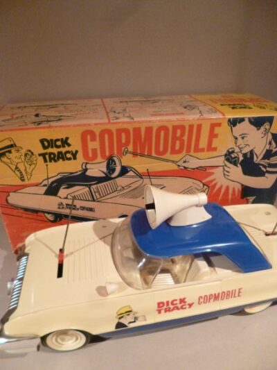 DICK TRACY COPMOBILE IDEAL - IN BOX - 24CM