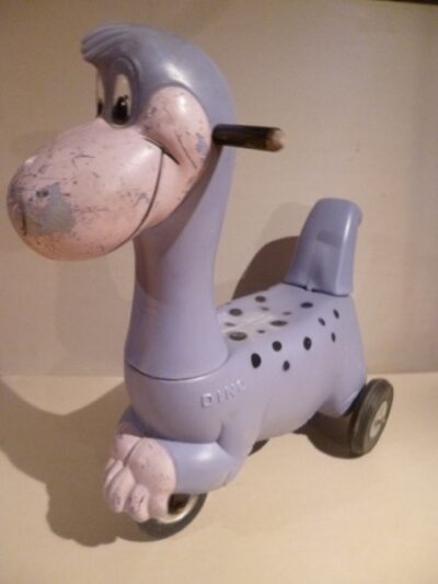 DINO A RUOTE MFG HANNA BARBERA BUDDY L 1961  -DINO - 55CM