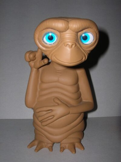 ET (OCCHI VETRO) GROW E.T. THE EXTRATERRESTRIAL TM UNIVERSAL STUDIOS  - 17CM