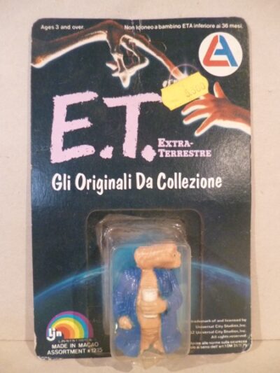 ET (PVC) LJN 1982 UNIVERSAL CITY STUDIOS  - IN BLISTER  - 5CM