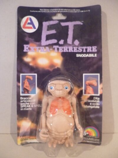 ET (VINILE) LJN 1982 UNIVERSAL CITY STUDIOS  - IN BLISTER  - 10CM