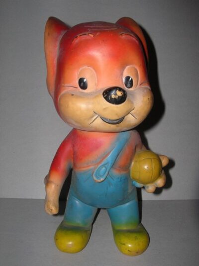 FOXI CON PALLA (KAUKA) PRODUCTION ROLF KAUKA -FOXI  - ANNI '60 - 23CM