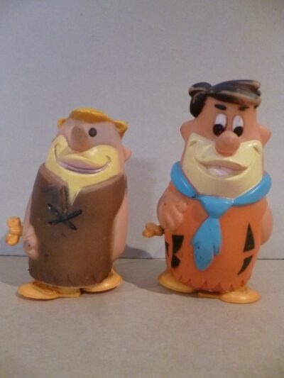 FRED & BARNEY A CARICA - ANNI '70 - 10-11CM