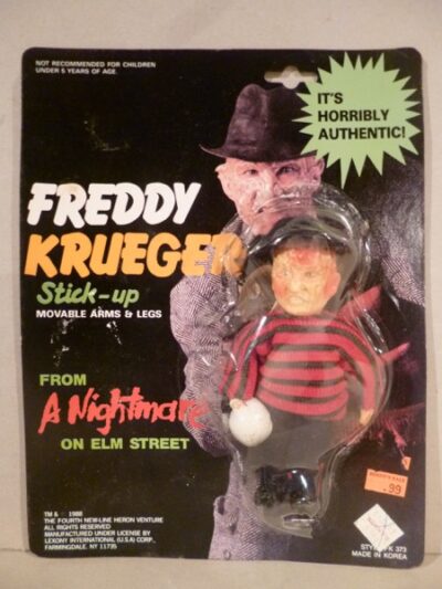 FREDDY KRUEGER LEXONY INT CORP M.IN KOREA - 1988  - 13CM