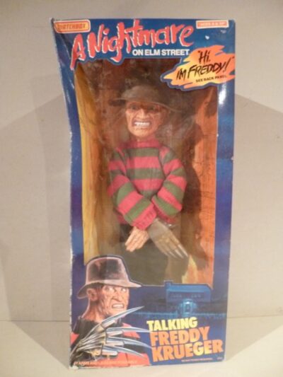 FREDDY KRUEGER TALKING MATCHBOX -  1989 - IN BOX -  45CM