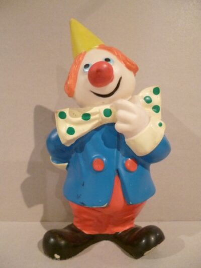 KIRI CLOWN (BLU) DELACOSTE MADE IN FRANCE DELACOSTE  - 17CM