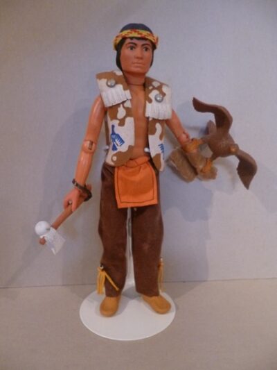 LITTLE BEAR (LONE RANGER)  (ACTION FIGURE) GABRIEL 1973 20CM (V+).JPG