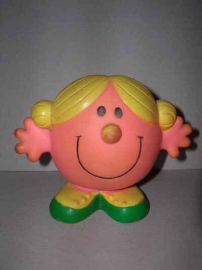 LITTLE MISS CAPELLI BIONDI LEDRA ROGER HARGREAVES MADE IN ITALY 1984  - 11CM