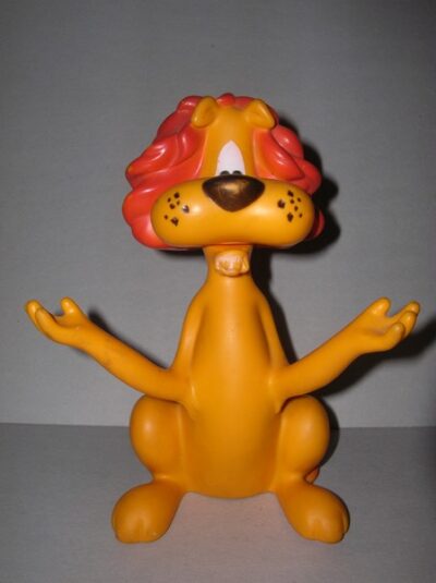 LOEKI (LOEKI LE PETIT LION) DELACOSTE MADE IN FRANCE TF1 TELECIP JOOP GEESINK DOLLYWOOD 1977  - 19CM