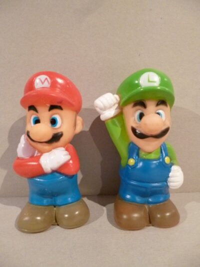 MARIO BROSS E LUIGI 10CM