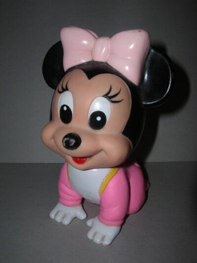 MINNIE BABY A GATTOMIAO ARCO DISNEY CHINA 1984  - 14CM