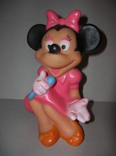 MINNIE CANTANTE JUGASA ESPANA DISNEY - ANNI ’70 - 17CM