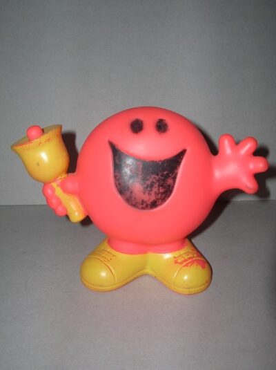 MR MEN CON CAMPANA LEDRA ROGER HARGREAVES MADE IN ITALY 1984   - 11CM