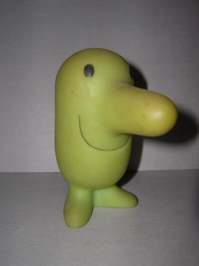 MR MEN -THE MR MAN- RUBBERTOYS MADE IN ITALY  - 12CM