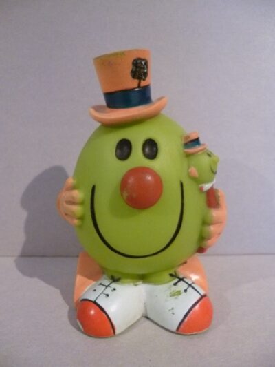 MR. MEN VERDE HARGREAVES TOMMEE DESIGN M.IN HONG KONG - ANNI'80 - 10CM