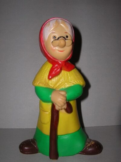 NONNA DI CAPUCCETTO ROSSO LEDRA  - 19CM