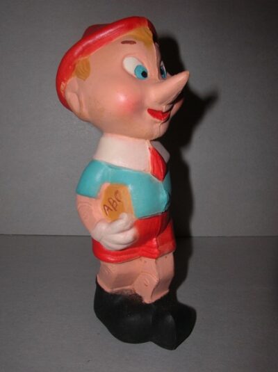 PINOCCHIO CON ABCDARIO (OLG LEDRA) '50  - 14CM