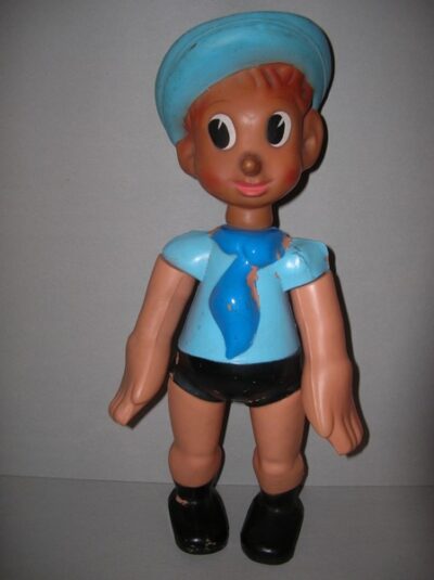 PINOCCHIO (CORPO PLASTICA) ARADEANCA -5  - ANNI '60 - 38CM