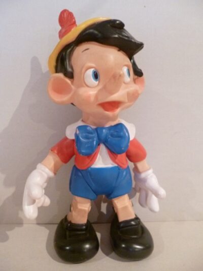 PINOCCHIO LEDRAPLASTIC (VARIANTE BLU-ROSSO) W.D.P. - 38CM