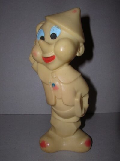 PINOCCHIO MONOCOLORE (CREMA) LEDRAPLASTIC - 16CM