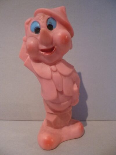 PINOCCHIO MONOCOLORE ROSA LEDRAPLASTIC  - 16CM