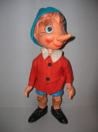 PINOCCHIO SPERLARI - ANNI '70 - 33CM