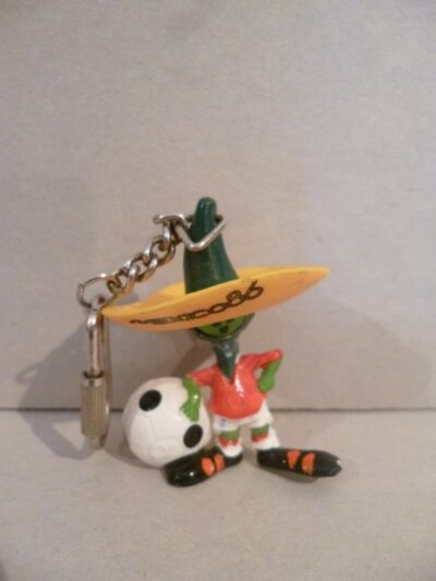 PIQUE MASCOTTE MEXICO 1986 PORTACHIAVI -  6CM