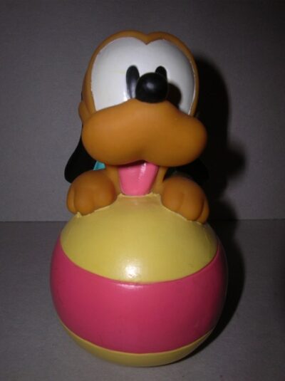 PLUTO BABY CON PALLA CHINA DISNEY - ANNI’80 - 11CM