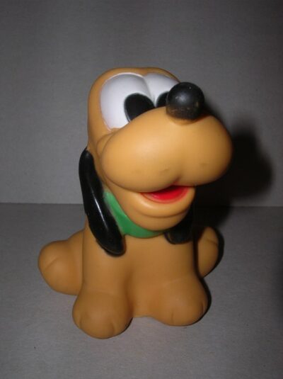 PLUTO BABY DISNEY LASCAR MADE IN SPAIN - ANNI'80 - 10CM