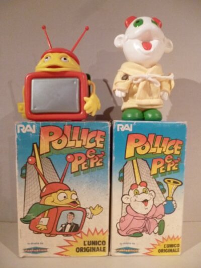 POLLICE E PEPE' CONC. SACIS RAI 1986-87 (FANTASTICO) IN BOX 19.20CM (IV+).JPG