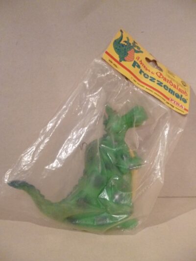 PREZZEMOLO IL DRAGO DI GARDALAND VALERIO MAZZOLI 1984 FIBA   - IN BLISTER   - 14CM