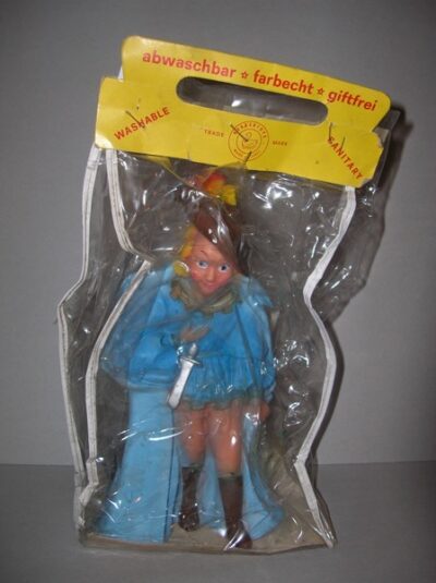 PRINCIPE AZZURRO RUBBERTOYS MADE IN ITALY   - IN BLISTER  - ANNI '60  - 24CM