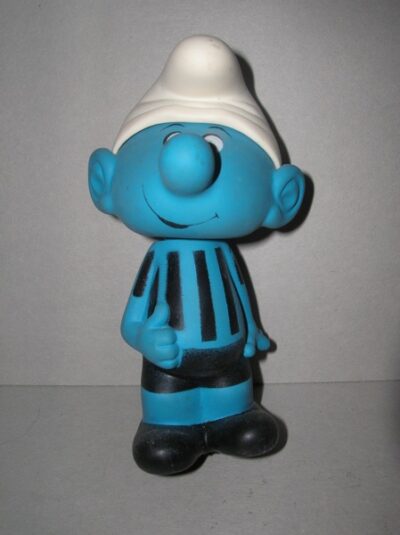 PUFFO CALCIATORE INTER FURGA I PUFFI T.M. PEYO 1982  - 15CM