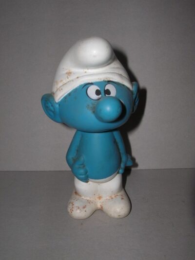 PUFFO CHE PIANGE FURGA I PUFFI T.M. PEYO 1982  - 15CM