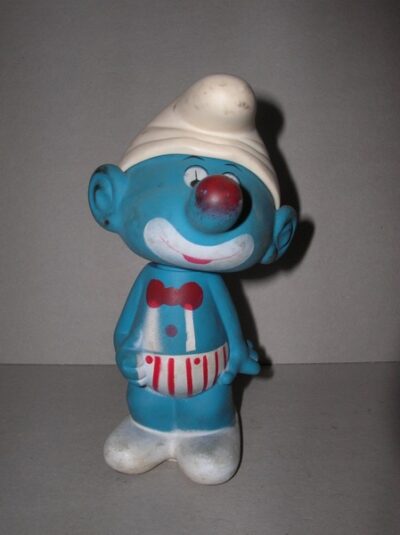 PUFFO CLOWN FURGA I PUFFI T.M. PEYO 1982  - 15CM