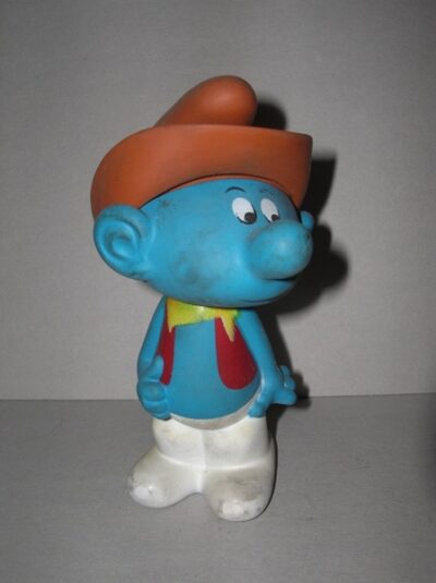 PUFFO COWBOY FURGA I PUFFI T.M. PEYO 1982  - 15CM